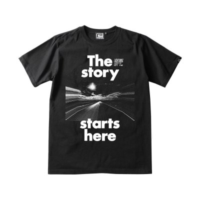 画像1: 【天心監修！】　天心×BAKI×rvddw「THE STORY STARTS HERE TEE」 Tシャツ